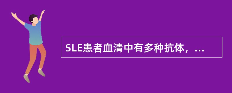 SLE患者血清中有多种抗体，其中最重要的是()