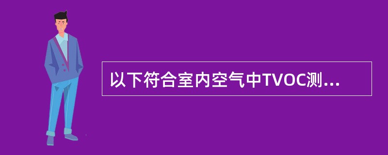 以下符合室内空气中TVOC测定用的Tenax-TA吸附管是（）。