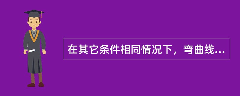 在其它条件相同情况下，弯曲线平行于板材的轧制方向允许的最小弯曲半径较小。