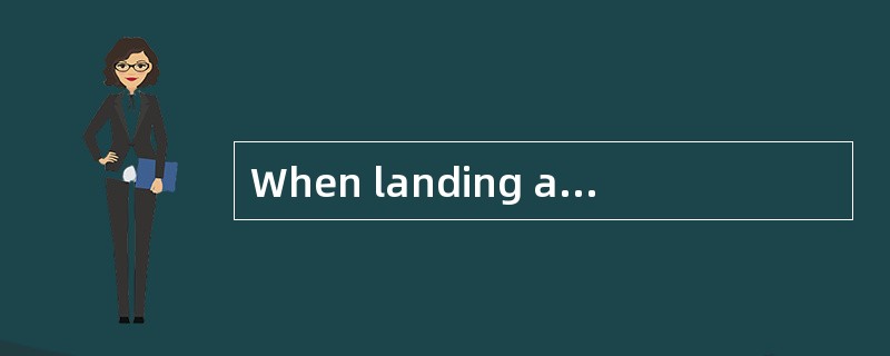 When landing a lifeboat through heavy su