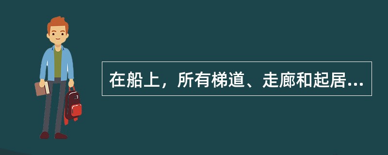 在船上，所有梯道、走廊和起居处所内的脱险通道要求的感烟探测器，在烟密度超过（）每