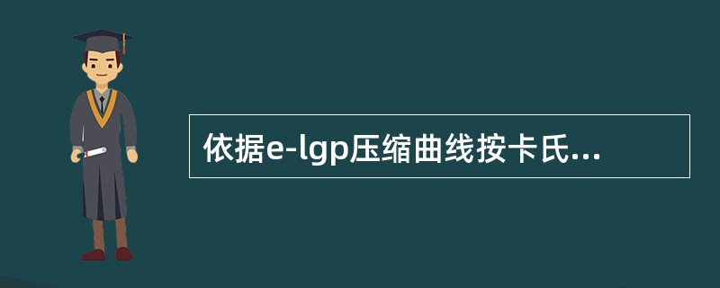 依据e-lgp压缩曲线按卡氏做图法确定土的先期固结压力?