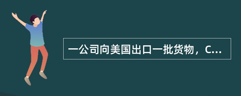 一公司向美国出口一批货物，CIF价格条件，由海纳公司承运，适用《海牙规则》。运输