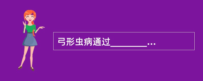 弓形虫病通过__________和__________2种途径传播给人。