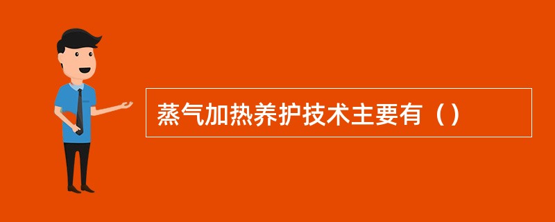 蒸气加热养护技术主要有（）