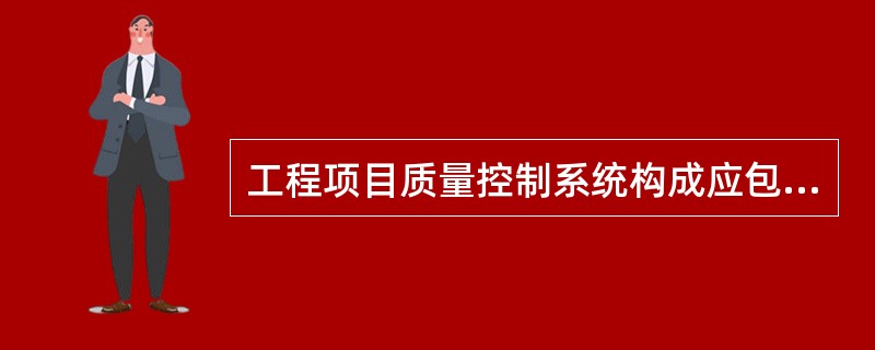 工程项目质量控制系统构成应包括（）。