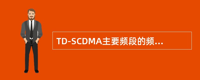 TD-SCDMA主要频段的频率范围为（），带宽为15MHZ，频点数为（）个。