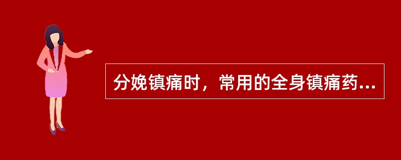 分娩镇痛时，常用的全身镇痛药不包括（）