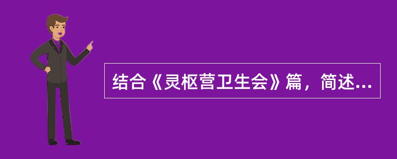 结合《灵枢营卫生会》篇，简述三焦之气发出的部位及其功能特点？