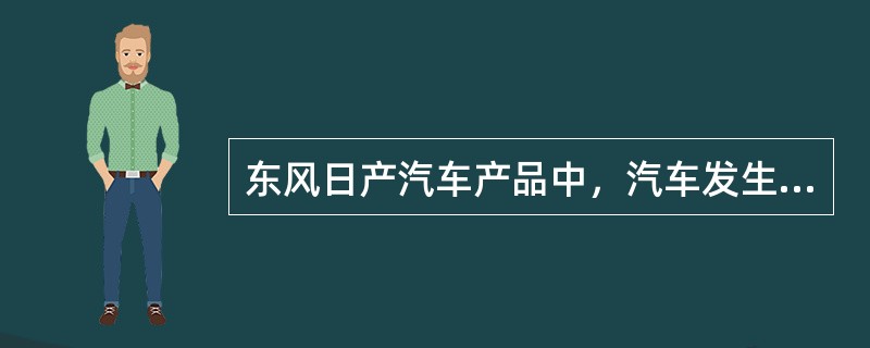 东风日产汽车产品中，汽车发生正面碰撞气袋爆炸后，（）不用更换前安全带。