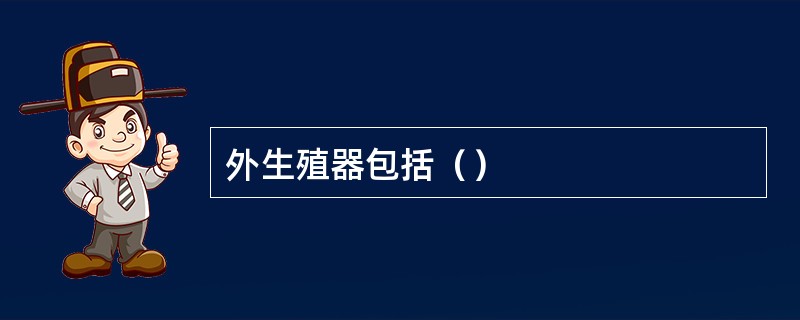 外生殖器包括() 外生殖器包括()