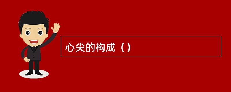心尖的构成（）