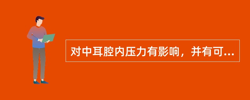 对中耳腔内压力有影响，并有可能影响手术效果的麻醉气体是（）。