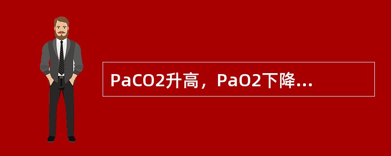 PaCO2升高，PaO2下降，对颅内压力一容量关系的影响为（）。