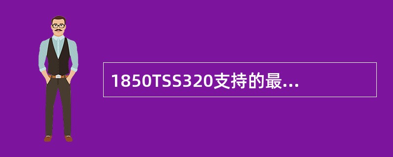 1850TSS320支持的最大MAC存储容量为1024K。