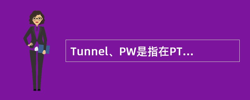 Tunnel、PW是指在PTN内部，从NNI端口到（）端口的虚通道