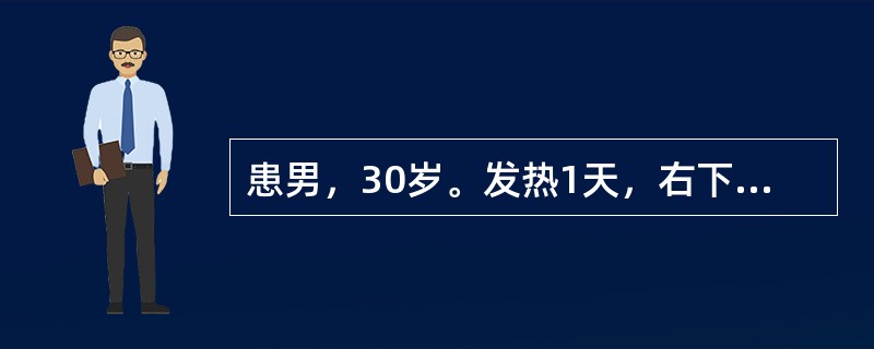 患男，30岁。发热1天，右下腹痛，拒按，大便3日未行，舌质红，舌苔黄，脉滑数。宜