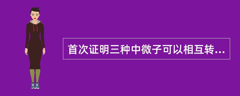 首次证明三种中微子可以相互转化的时间是（）