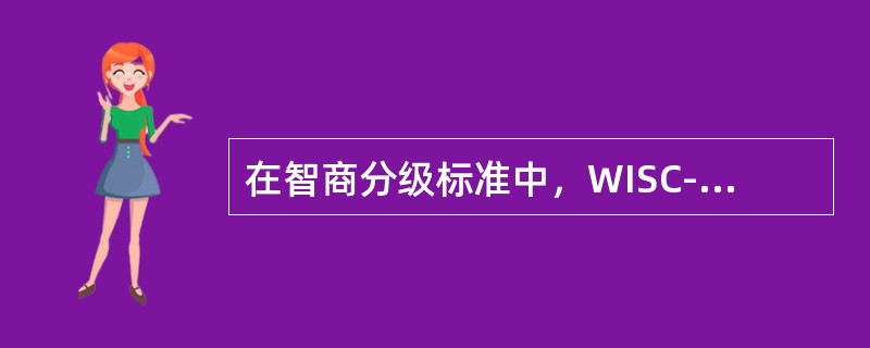 在智商分级标准中，WISC-CR的边界等级是IQ在（）的范围内。