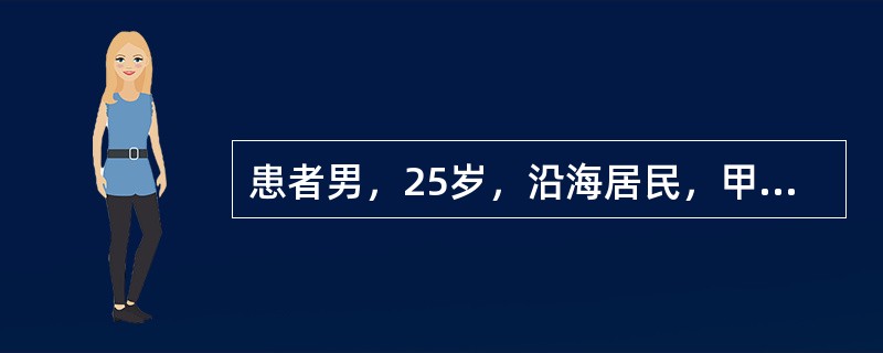 患者男，25岁，沿海居民，甲状腺肿3年，结节感，质软，无其他不适症状。治疗措施是