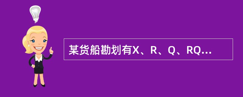某货船勘划有X、R、Q、RQ四条载重线，2008年7月16日由上海港（在黄浦江）