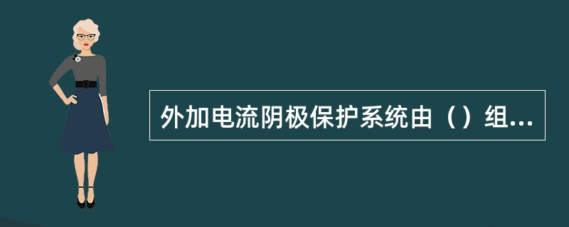 外加电流阴极保护系统由（）组成。