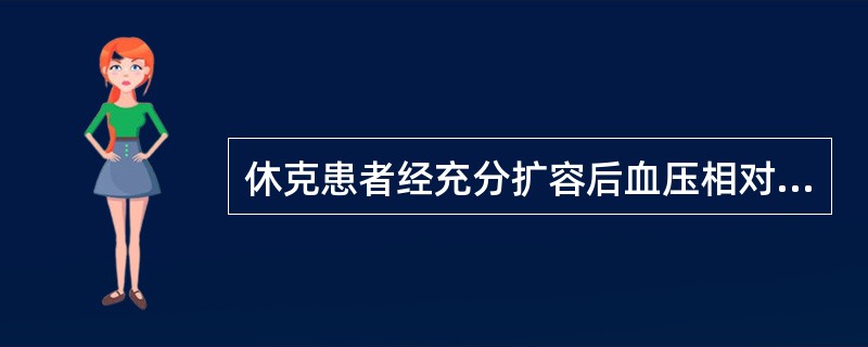 休克患者经充分扩容后血压相对平稳，此时宜选用何种药物改善微循环（）。常规抗休克措