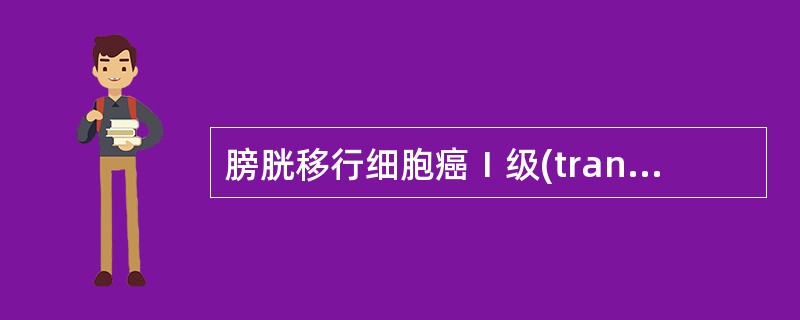 膀胱移行细胞癌Ⅰ级(transitional cell carcinoma of