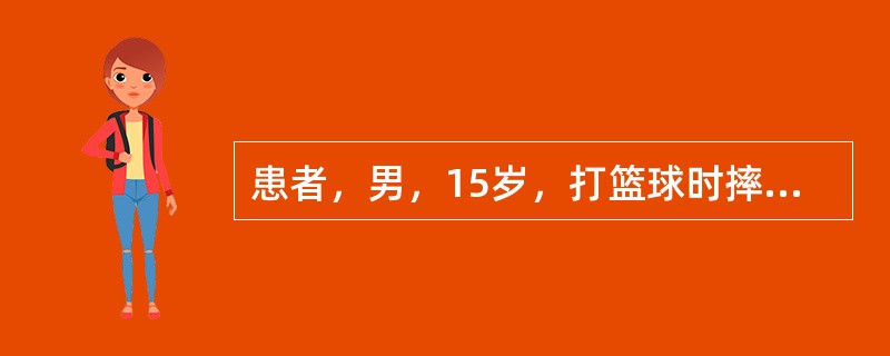 患者，男，15岁，打篮球时摔倒，手掌部皮肤擦伤，护士取用无菌生理盐水为其冲洗伤口