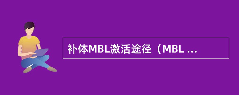 补体MBL激活途径（MBL pathway）