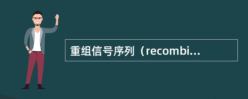 重组信号序列（recombination signal sequences）