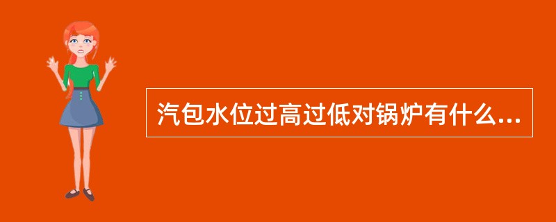 汽包水位过高过低对锅炉有什么危害？