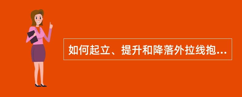 如何起立、提升和降落外拉线抱杆？