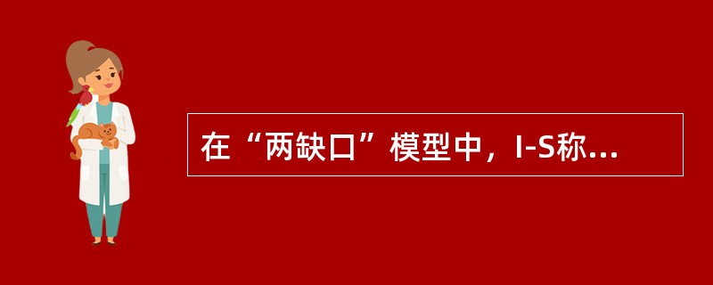 在“两缺口”模型中，I-S称为（）。