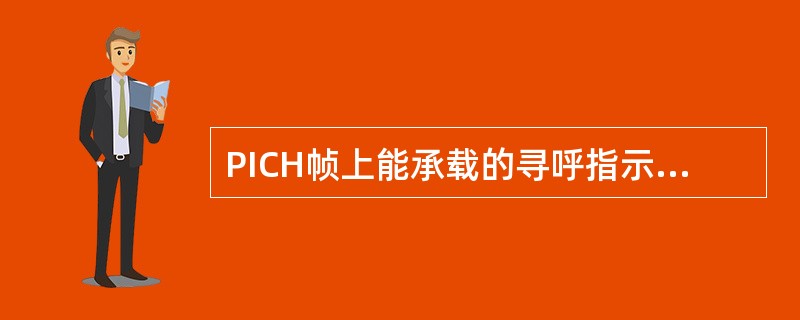 PICH帧上能承载的寻呼指示个数可为（）。