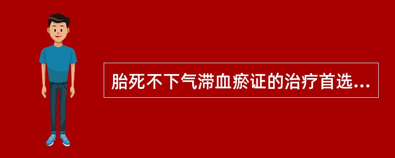 胎死不下气滞血瘀证的治疗首选方（）