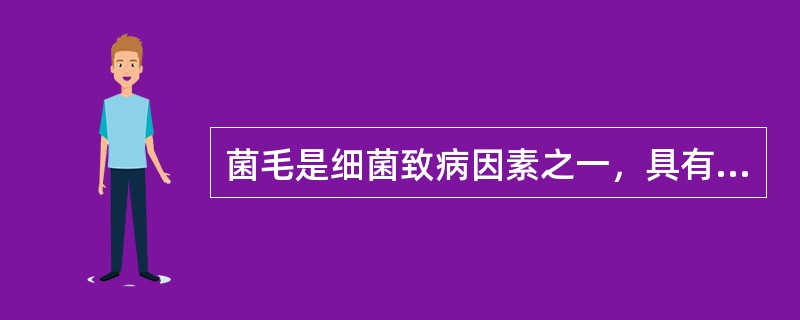 菌毛是细菌致病因素之一，具有菌毛的细菌是（）