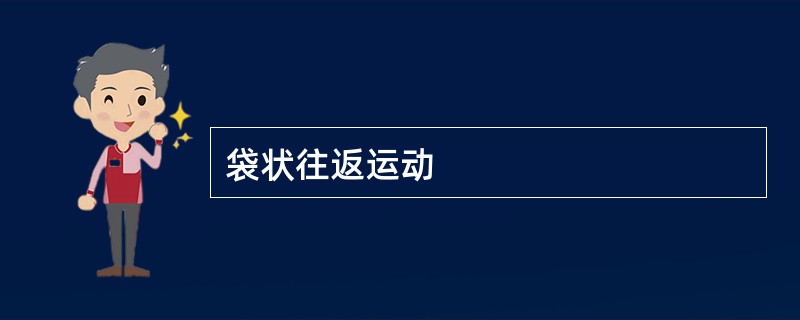 袋状往返运动