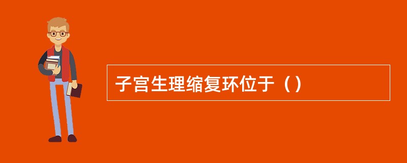 子宫生理缩复环位于（）