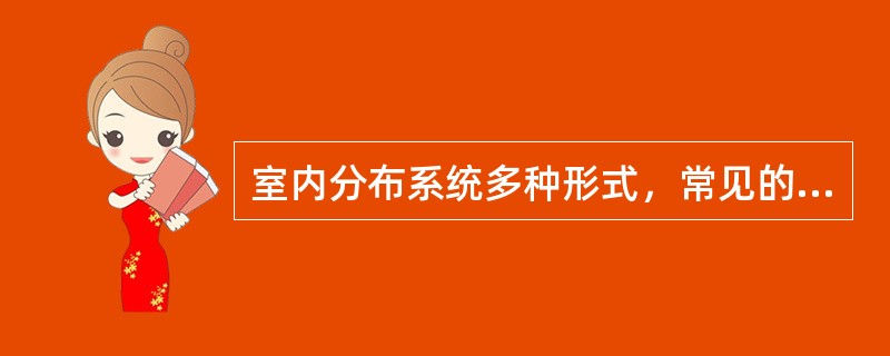 室内分布系统多种形式，常见的有：（）、有源同轴分布式天线系统、（）、泄漏电缆。