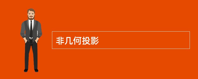 非几何投影