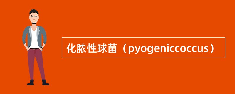 化脓性球菌（pyogeniccoccus）