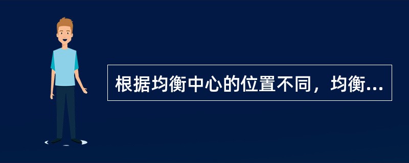 根据均衡中心的位置不同，均衡可分为（）和（）两种形式。