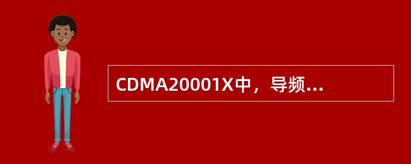 CDMA20001X中，导频信道使用第（）个WALSH码