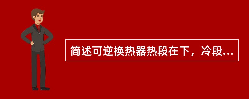 简述可逆换热器热段在下，冷段在上面的优、缺点？