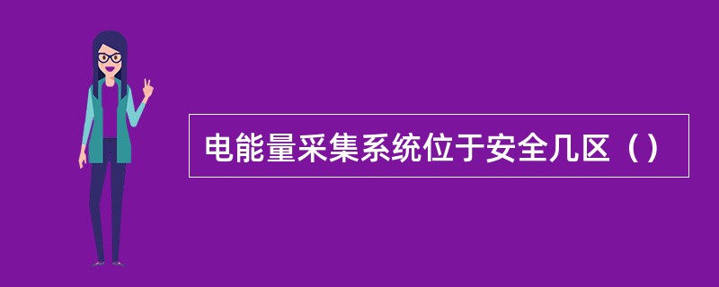 电能量采集系统位于安全几区（）