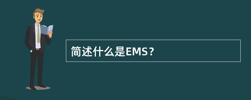 简述什么是EMS？