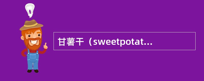 甘薯干（sweetpotatodryflakes）