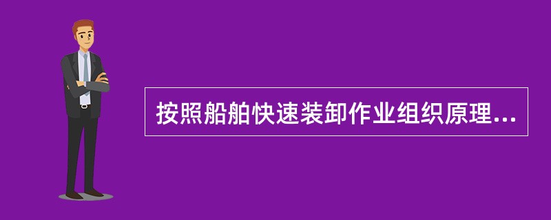 按照船舶快速装卸作业组织原理，要使船舶在港运力损失最小，应首先装卸（）。