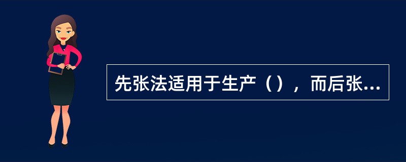 先张法适用于生产（），而后张法适于生产（）。